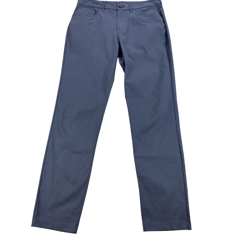 Public Rec Performance Pants Mens 33x32 Blue 5 Pocket Workday Golf Travel Stretc